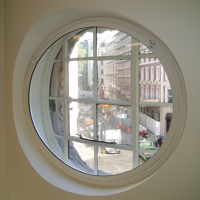 Series 45 Lift Out Secondary Glazed Round Window