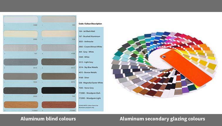 Image of palate for interstitial blinds