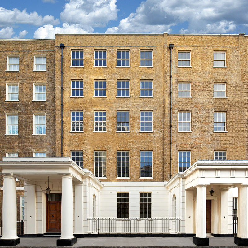 Exterior photo of Connaught Place, London