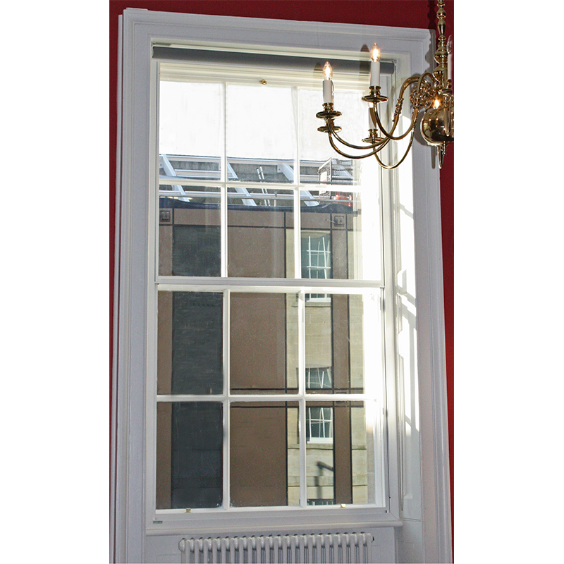 Radcliffe Infirmary secondary glazed vertical sash slider